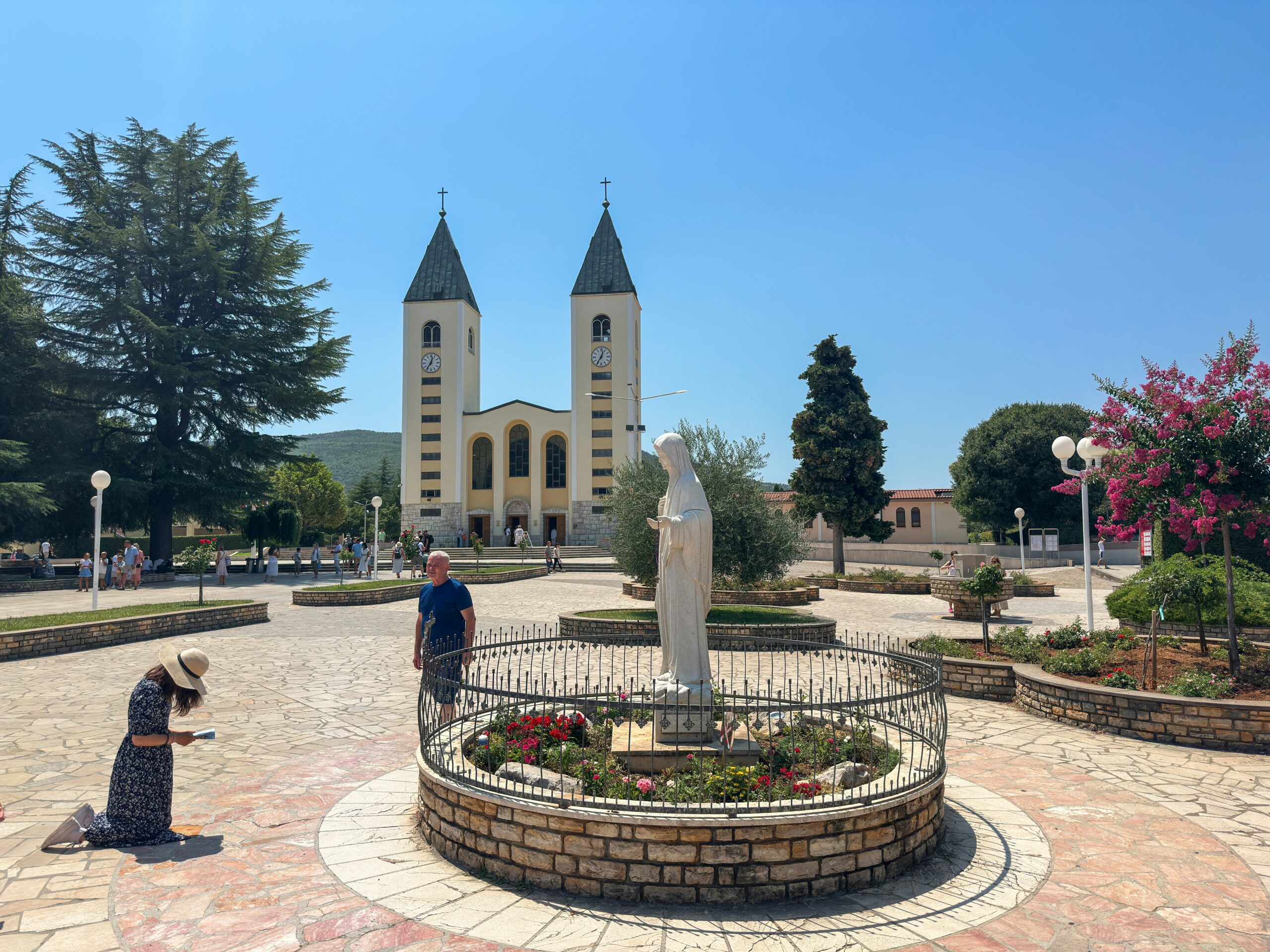 Medjugorje and Bosnia from Montenegro